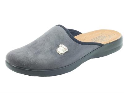 Articolo FlyFlot P7 588 WE Antracite Pantofole per Uomo in tessuto con sottopiede in pelle
